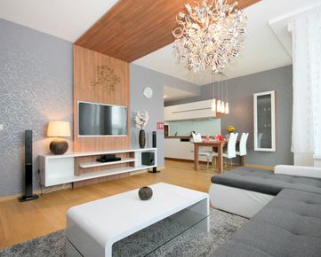HERRYS - Na prenájom moderný 2 izbový byt v novostavbe Panorama City s internetom a TV