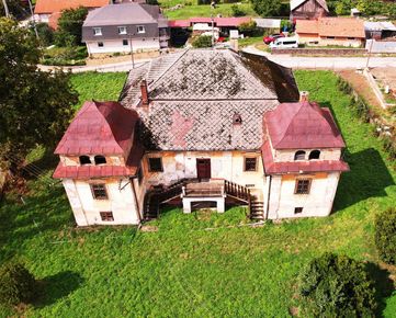 Historický kaštieľ v Záborskom pri Prešove na predaj