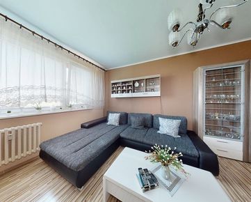 TOP PONUKA -  príjemný 3 izbový byt v blízkosti lesa po čiastočnej rekonštrukcii ul. Saratovská