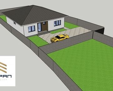 **NOVINKA: Kvalitne vyhotovený rodinný bungalov s pozemkov o výmere 735 m2 a tepel. čerpadlom / Gajary!!