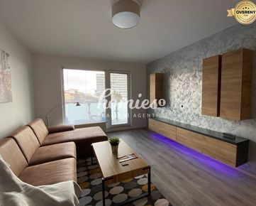PRENÁJOM 2 izbový zariadený byt v novostavbe Tabáň, centrum Nitry