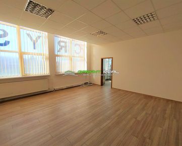 GARANT REAL - prenájom kancelársky priestor, dvojkancelária (33,81m2+32,60m2), Masarykova ulica, Prešov