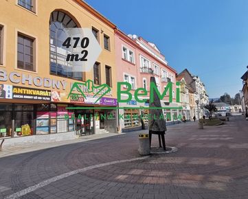 Na prenájom obchodné priestory v centre mesta Ružomberok