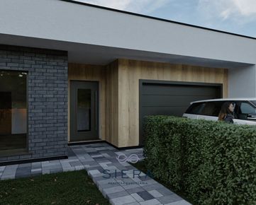 Predaj, moderná novostavba, 4 izbový rodinný dom, garáž