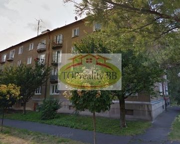 Tehlový  3 izbový byt 60 m2 s balkónom,  B. Bystrica, centrum, kompletná rekonštrukcia – cena 183 000 €