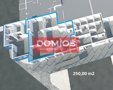 Výrob. priestory (250 m2, príz., vykur., vl. WC, do4m)