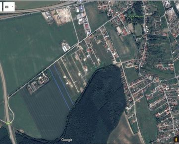 Exkluzívne PNORF –  developerský pozemok, 10 000 m2, šírka 19 m, Kynek - Nitra