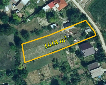 Predaj stavebného pozemku v obci Svätoplukovo - 1618 m2 (N009-14-MARO)