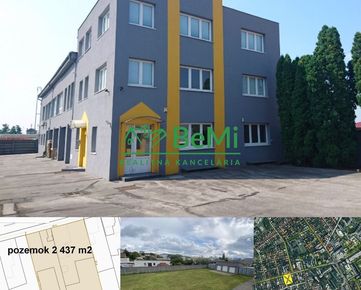 Budova v centre mesta Galanta na rozľahlom pozemku (2 437 m2),Bratislavská ul. ID 290-110-MIG