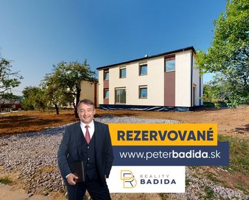 Na predaj POSCHODOVÝ, Rodinný dom - Novostavba v Dvojdome - HOLODOM, 5 izbový (114m2), Chrastné, Košice - Okolie