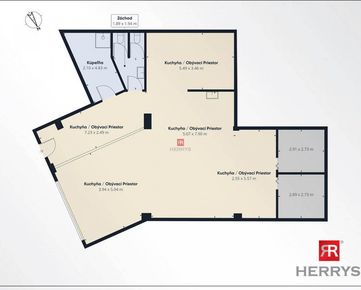 HERRYS - Na predaj obchodné priestory o výmere 154 m2 vhodné na výdajné miesto pre e-shop 