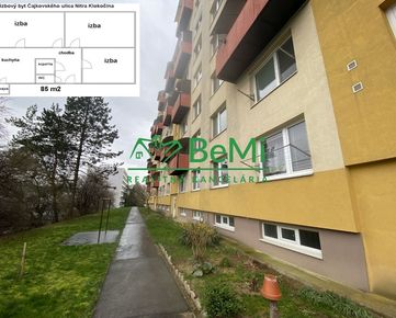 3 izbový byt 85 m2 Nitra Klokočina Čajkovského ID 459-113-MIG