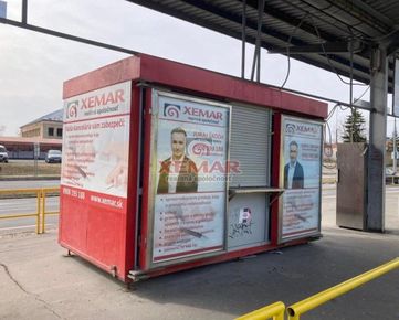 Na  prenájom novinový stánok na autobusovom nástupišti v Žiari nad Hronom