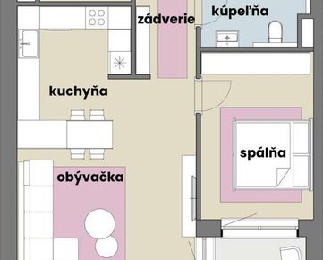 Veľkometrážny 63m2 byt so šatníkom a loggiou, Miloslavov