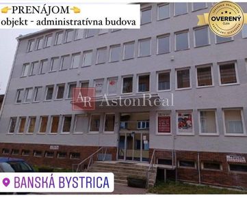 PRENÁJOM: administratívna budova, Kuzmányho ul., Banská Bystrica