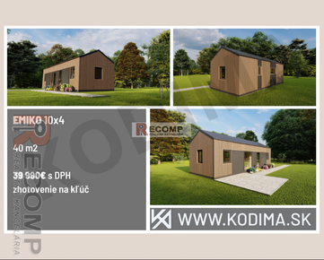 Novostavba modulového domu alebo chaty s TOP výhľadom v obci Vyšné Ružbachy