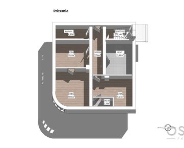 3i byt v pôvodnom stave, 78 m2 + záhrada 190 m2, obec Hybe