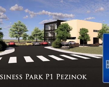 Akcia - pozemky v Pezinku pre firmy, halu, showroom, office, sklad - Buďte súčasťou Business Parku P1 v Pezinku