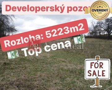 EXKLUZÍVNE: Stavebné pozemky v obci Dolná Breznica (5223m2)
