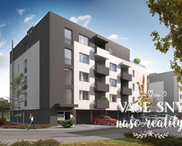 OS Hanzlíkovská, Bytový dom č.5, 1-izbový byt č.18 v štandardnom prevedení za 124.500 €