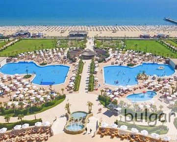 Bulharsko - Slnečné pobrežie, Apartmán v luxusnom rezorte so SPA a výhľadom na more