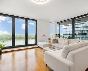 HERRYS - Na predaj výnimočný 4-izbový byt s priamym výhľadom na Dunaj v projekte RIVER PARK