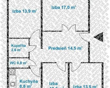 4 izb. byt Budatínska - Petržalka, 7/8p.