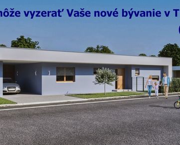 Na predaj pozemok o výmere 534 m2 s výstavbou rodinného domu Trenčín