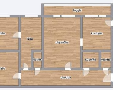 REZERVOVANÝ 4 izbový byt v Dúbravke na Bagarovej + garáž
