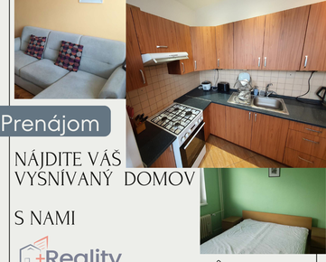PLUS REALITY I Zrekonštruovaný 2 izbový byt v mestskej časti Bratislava Ružinov na Nezábudkovej ulici na prenájom!