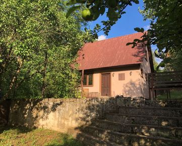 Záhradný domček s pozemkom 736m2 v podhorskej obci Šipkov