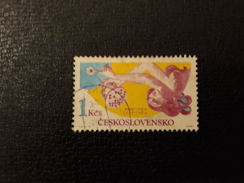 SSSR - INDIE ( Kozmos), poštová známka ČS