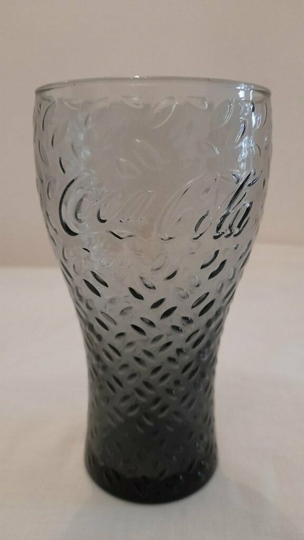 Coca Cola pohár, tmavá dymová farba, 1 ks, 14,5 cm