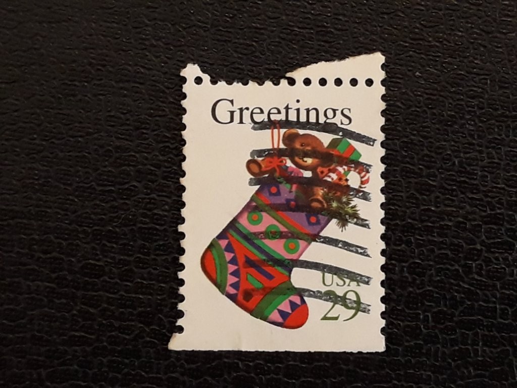 USA - Greetings 29 cent, poštová známka