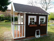 Záhradný domček pre deti TYP B s otv oknami