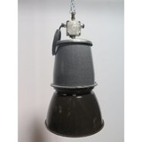  Priemyselná lampa čierno-sivá Ø  35 cm 