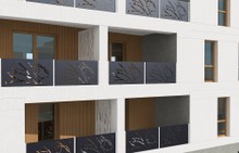 Moderné balkónové zábradlie, balkónová priečka