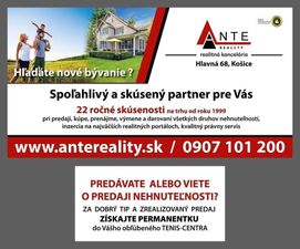 Pre konkrétneho a seriózneho klienta hľadáme väčší byt v novostavbe- Lorinčík, Panoráma, Zelená strá